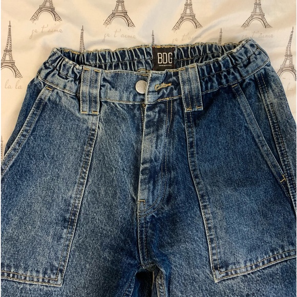 URBAN OUTFITTERS CARGO SKATER JEANS WITH WAIST STRETCH SIZE S / SIZE 24 - Picture 4 of 5